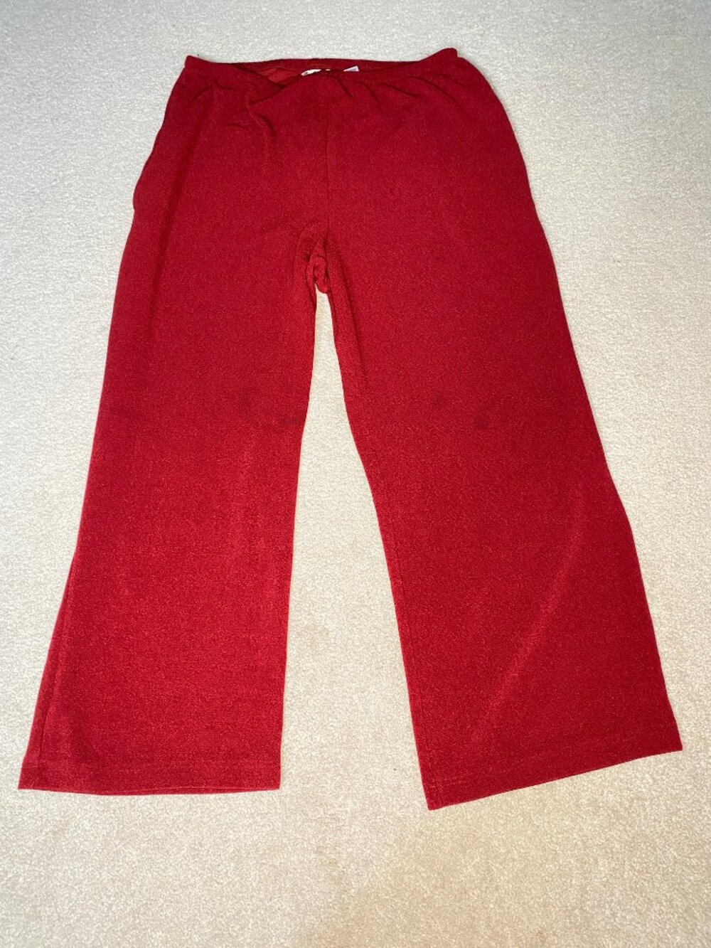 Women's Travel Smith Travel Pants Wine Colored Size XLG